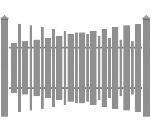 Modernzaun - ZI 14